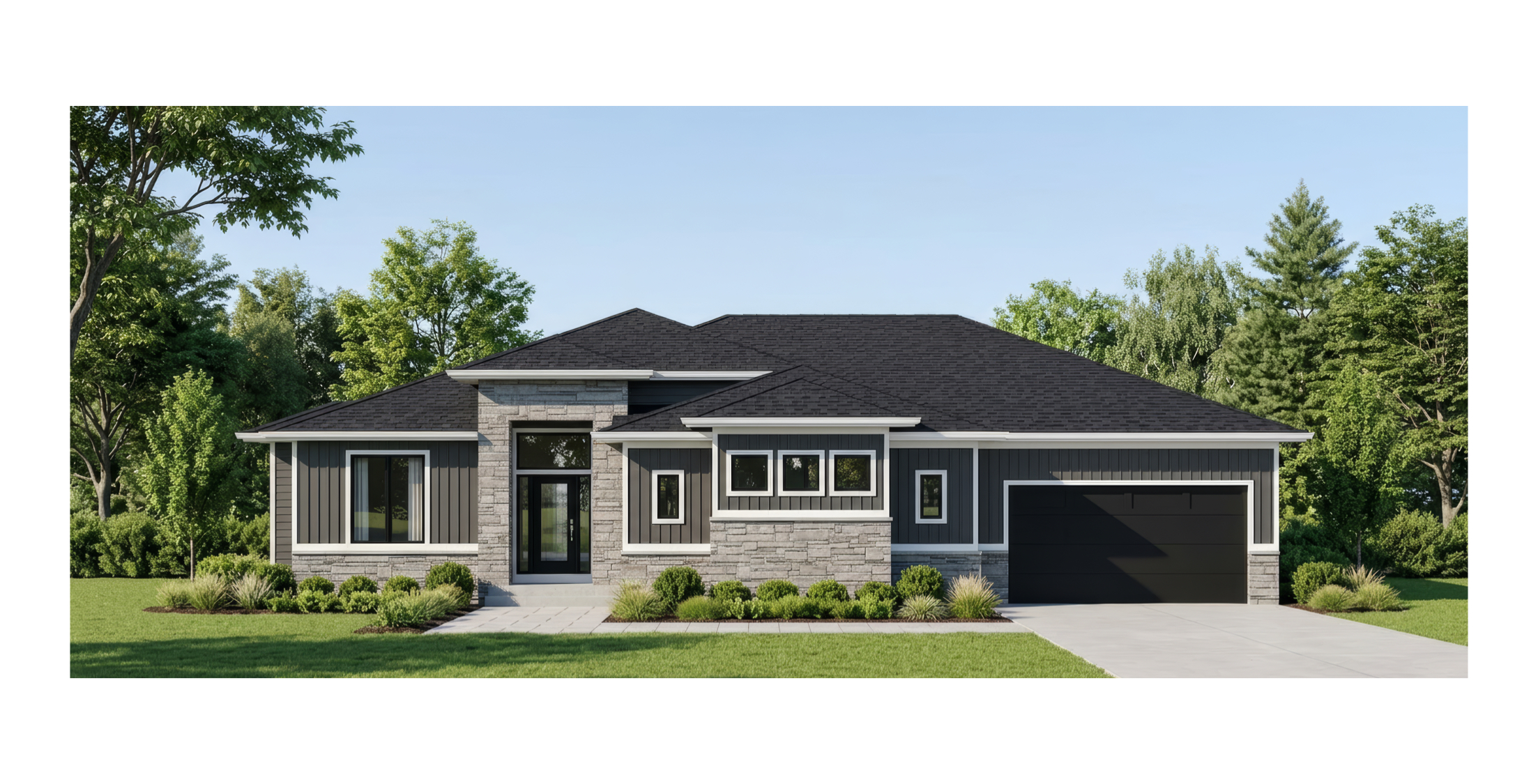 4801 164th Ct - Front Elev CUSTOM HOME