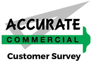 Accurate Commercial Customer Survey Logo